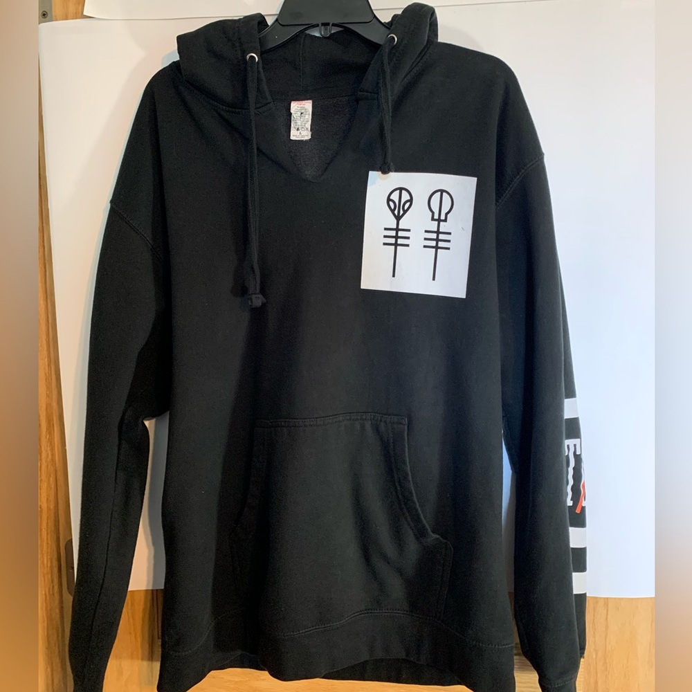 Twenty One Pilots Black Keys Concert Hoodie